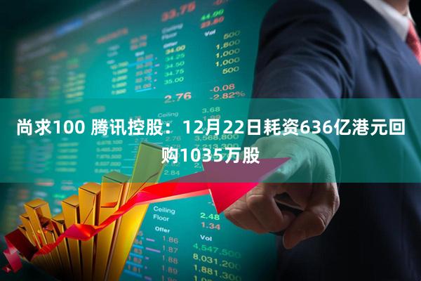 尚求100 腾讯控股：12月22日耗资636亿港元回购1035万股